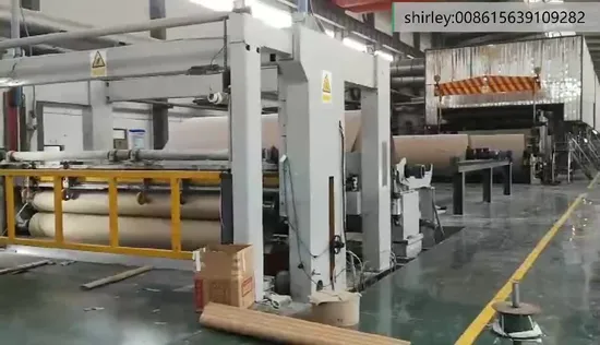Maquinaria de fabricación de papel Haiyang de alambre Fourdrinier, máquina de papel reciclado para fabricación de Kraft