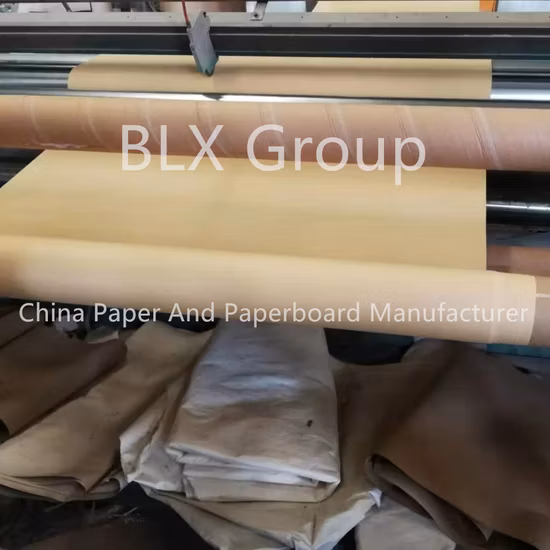 Mejor venta directa de fábrica de papel Kraft en rollo de papel marrón recubierto de PE