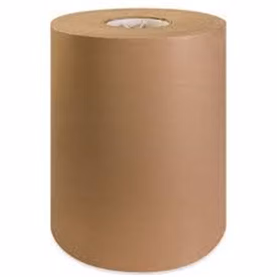 Papel de tablero de revestimiento Kraft marrón impreso al por mayor a precio de fábrica de alta calidad
