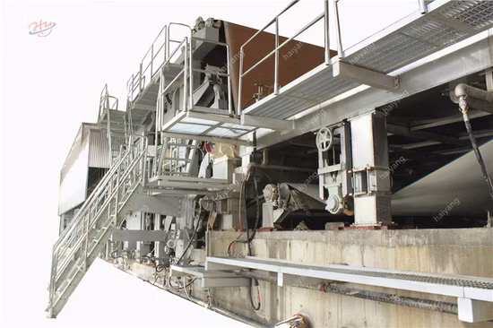 ODM automático de la máquina de fabricación de papel del arte del corte del tejido del lápiz de Haiyang del alambre de Fourdrinier