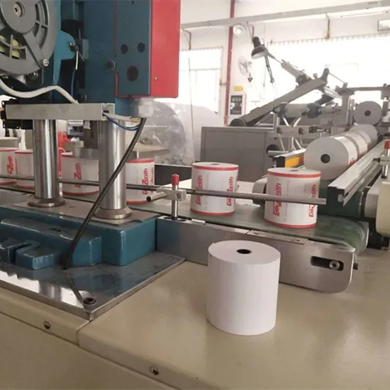 Papel térmico impreso POS de alta calidad para caja registradora 80*80 ATM